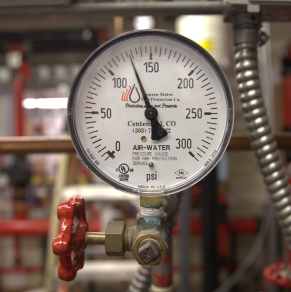 Meter for Pre-Action Fire Sprinkler System