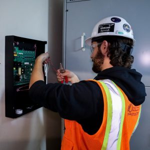 Fire Alarm Panel Installation
