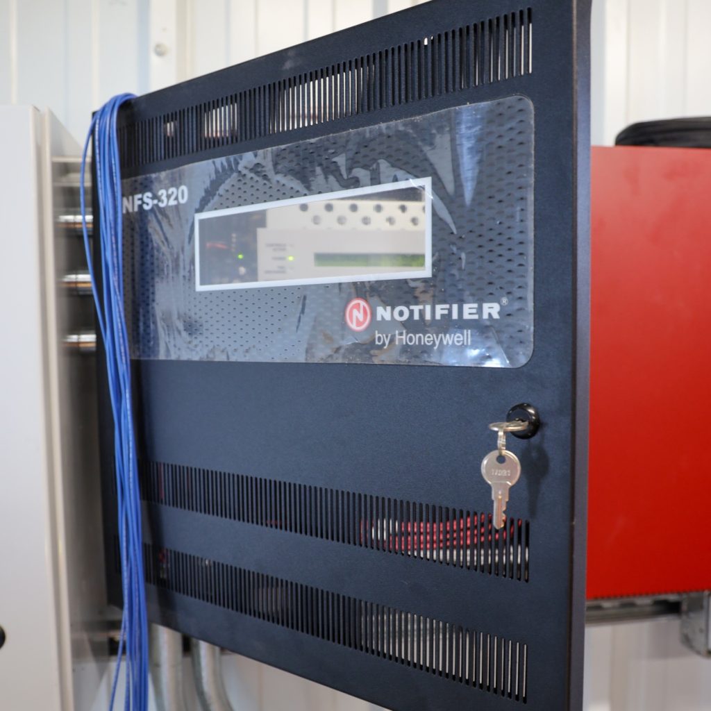 Fire alarm panel, fire detection panel, fire detection system