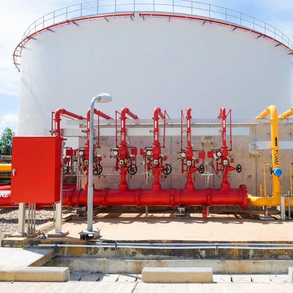 Massive Special Hazard Fire Suppression System for Industrial