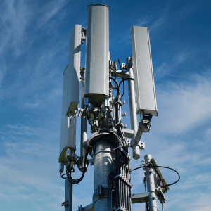 Cell tower used for digital alarm monitoring