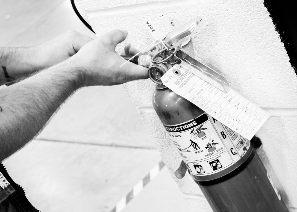 Fire extinguisher inspection Spokane and fire suppression inspection Spokane